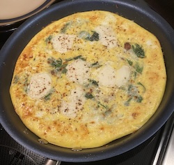 Spinach and Mushroom Frittata